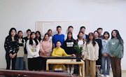 航空服务与音乐学院举办“霜降卧龙 广陵传承”古琴雅集活动