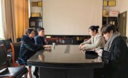 航空服务与音乐学院与江西墨庄实业有限公司开展合作洽谈