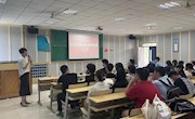 航空服务与音乐学院纪检员为毕业生上廉洁教育思政课