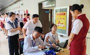 厦门航空2024乘务员招聘在航空服务与音乐学院举行